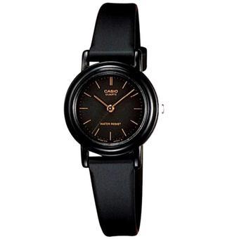 Casio Analog Watch Jam Tangan Wanita - Hitam - Tali karet - Petite Size LQ-139AMV-1ELDF  