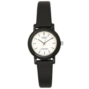 Casio Analog Watch Jam Tangan Wanita - Hitam - tali karet - petite size LQ-139BMV-7ELDF  