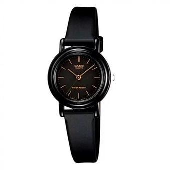 Casio Analog Watch Jam Tangan Wanita - LQ-139AMV-1ELDF - Hitam - Tali karet  