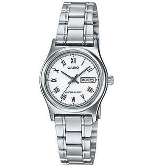 Casio Analog Watch Jam Tangan Wanita - Silver - Stainless Steel Band - LTP-V006D-7BUDF  