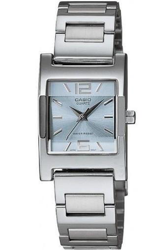 Casio Analog Watch Jam Tangan Wanita - Silver - Stainless Steel Band - LTP-1283D-2ADF  