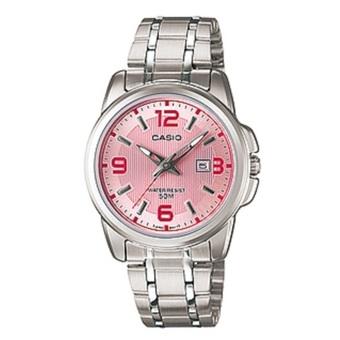 Casio Analog Watch - Jam Tangan Wanita - Silver - Stainless Steel Band - LTP-1314D-5AVDF  