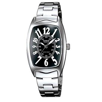 Casio Analog Watch - Jam Tangan Wanita - Silver - Strap Stainless Steel - LTP-1208D-1BDF  