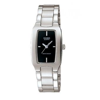 Casio Analog Watch - Jam Tangan Wanita - Silver - Strap Stainless Steel - LTP-1165A-1CDF  