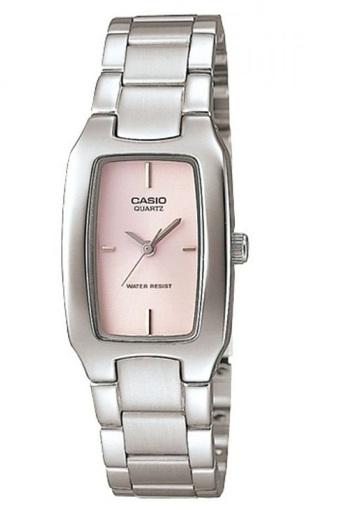 Casio Analog Watch - Jam Tangan Wanita - Silver - Strap Stainless Steel - LTP-1165A-4CDF  