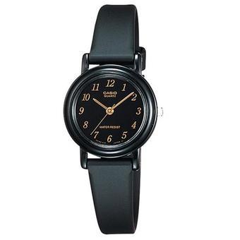 Casio Analog Watch Jam Tangan Wanita - Tali karet - Petite Size LQ-139AMV-1LDF - Hitam  