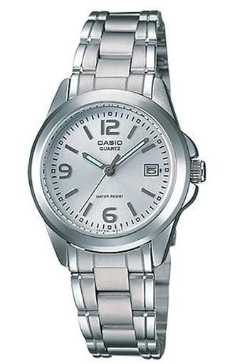 Casio Analog Watch - Jam tangan wanita - Silver - Strap Stainless Steel - LTP-1215A-7ADF  