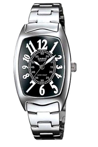 Casio Analog Watch - LTP-1208D-1BDF - Jam Tangan Wanita - Strap Stainless Steel - Silver