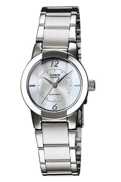 Casio Analog Watch - LTP-1230D-7CDF - Jam Tangan Wanita - Strap Stainless Steel - Silver