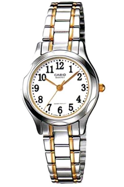 Casio Analog Watch - LTP-1275SG-7BDF - Jam tangan wanita - Stainless Steel Band - Silver Gold