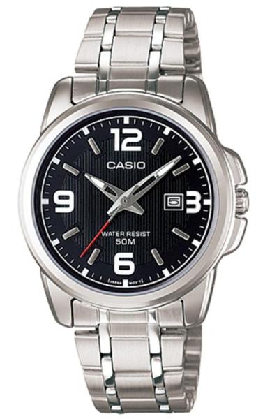 Casio Analog Watch - LTP-1314D-1AVDF - Jam tangan wanita - Stainless Steel Band - Silver