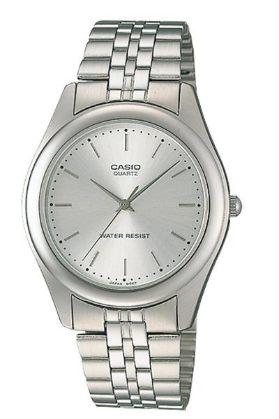 Casio Analog Watch MTP-1129A-7ARDF Jam Tangan Pria Strap Stainless Steel - Silver