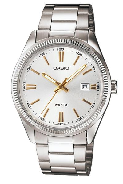 Casio Analog Watch MTP-1302D-7A2VDF Jam Tangan Pria Strap Stainless Steel - Silver