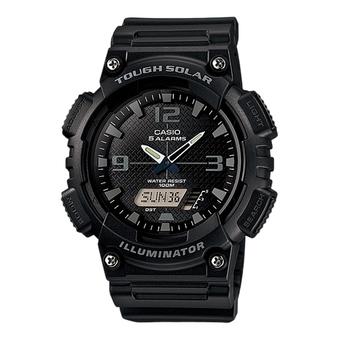 Casio Analog and Digital Watch AQ-S810W-1A2 - Jam Tangan Pria - Hitam - Rubber  