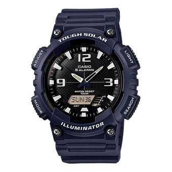 Casio Analog and Digital Watch AQ-S810W-2A2 - Jam Tangan Pria - Biru - Rubber  