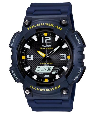 Casio Analog and Digital Watch AQ-S810W-2AV Jam Tangan Pria Strap Rubber - Biru