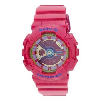 Casio Baby-G BA-112-4A Women's Watch Pink - Intl  