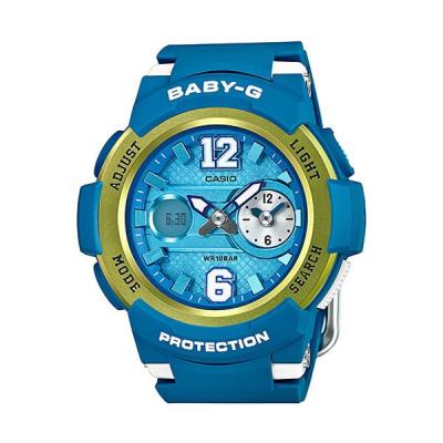 Casio Baby G BGA-210-2BDR Jam Tangan Wanita Resin - Blue