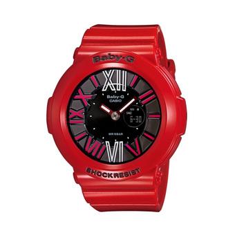 Casio Baby-G Women's Red Resin Strap Watch BGA-160-4B  