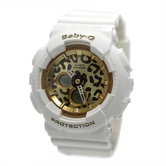 Casio BabyG Jam Tangan Wanita - Resin - Putih - BA120LP 7A2  