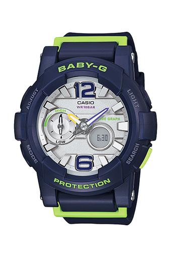 Casio BabyG Women's Blue Resin Strap Watch BGA-180-2B  