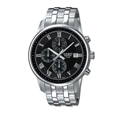 Casio Beside BEM-511D-1AVDF Jam Tangan Pria Stainless Steel - Black