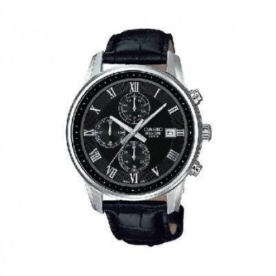 Casio Beside BEM-511L-1AVDF Jam Tangan Pria Stainless Steel - Black