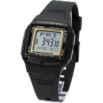 Casio DB-36-9AVDF - Jam Tangan Pria - Hitam - Resin  