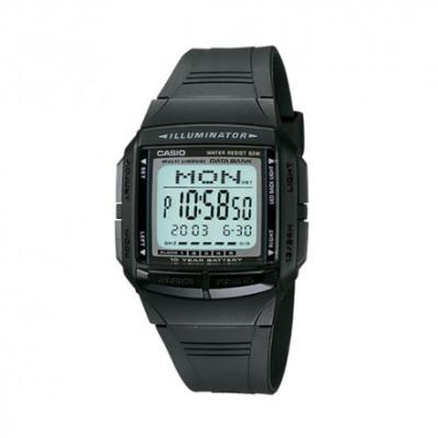 Casio Data Bank DB-36-1AVDF Jam Tangan Pria Resin - Black