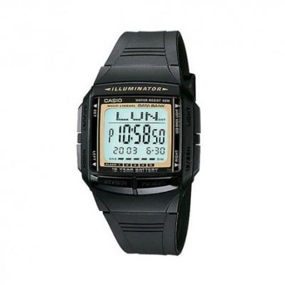 Casio Data Bank DB-36-9AVDF Jam Tangan Pria Resin - Gold