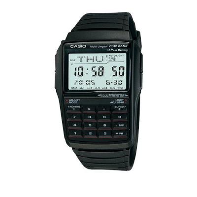 Casio Data Bank DBC-32-1ADF Jam Tangan Pria Resin - Hitam