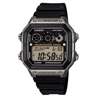 Casio Digital AE-1300WH-8AV Men's Watch - Black/Grey  