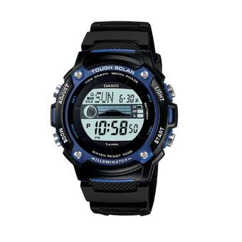 Casio Digital Tough Solar Watch W-S210H-1AVDF - Jam tangan pria - Resin band  