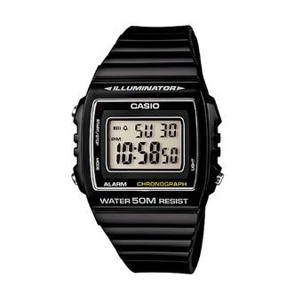 Casio Digital W-215H-1AVDF - Jam Tangan Unisex - Resin - Hitam  