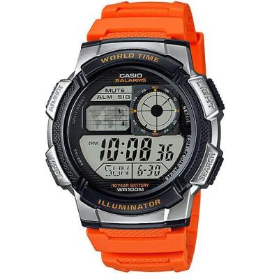 Casio Digital Watch AE-1000W-4BVDF Jam Tangan Pria - Oranye