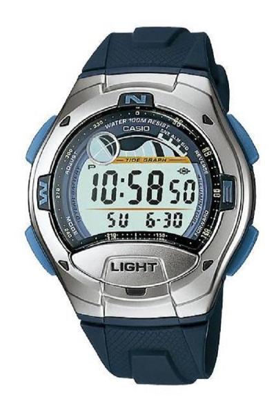 Casio Digital Watch W-753-2AVDF Jam Tangan Pria Resin - Biru