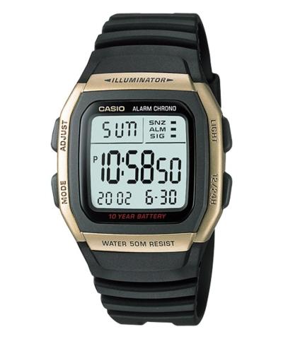 Casio Digital Watch W-96H-9AVDF Jam Tangan Pria Resin - Hitam