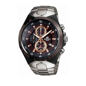 Casio Edifice EF-534D-5AVDF - Jam Tangan Pria - Coklat - Stainless Steel  