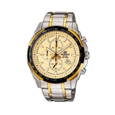 Casio Edifice EF-566SG-9AVDF Jam Tangan Pria Stainless Steel - Gold