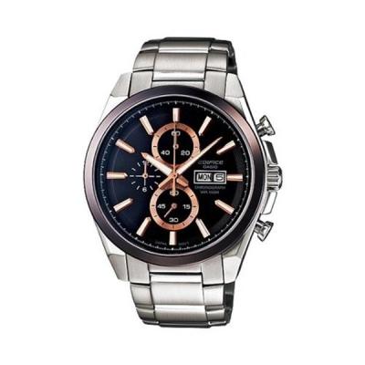 Casio Edifice EFB-500D-5AVDF Jam Tangan Pria Stainless Steel - Brown