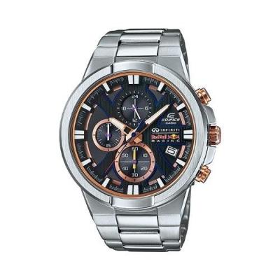 Casio Edifice EFR-544RB-1ADR Jam Tangan Pria Stainless Steel - Black