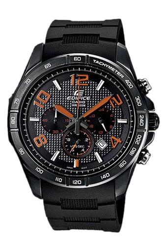 Casio Edifice Jam Tangan Pria - Hitam - Strap Rubber - EFR-516PB-1A4VDF  