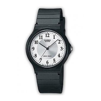 Casio Europe MQ-24-7B3LLEF - Jam Tangan Pria - Hitam - Karet  