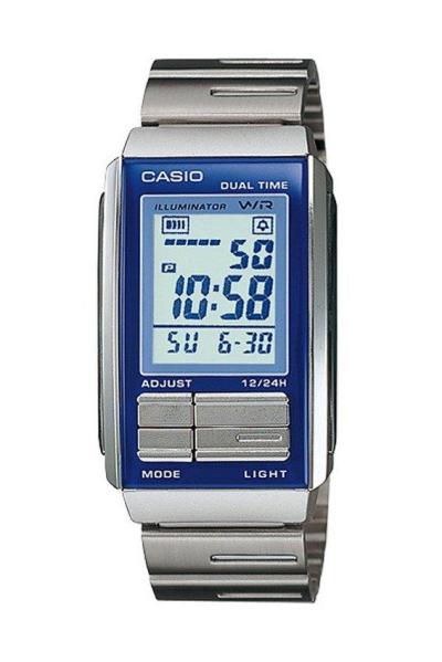 Casio Futurist LA-201W-2A Jam Tangan Wanita Strap Stainless Steel - Silver