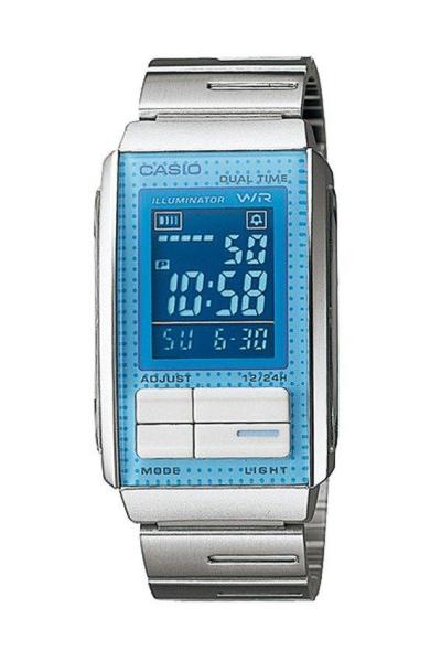 Casio Futurist LA-201W-2B Jam Tangan Wanita Strap Stainless Steel - Silver