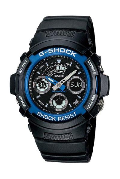 Casio G-Shock AW-591-2A Jam Tangan Pria Karet / Resin - Black