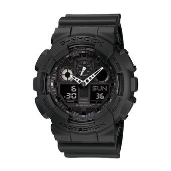 Casio G-Shock GA-100-1A1 Jam Tangan Pria - Hitam  