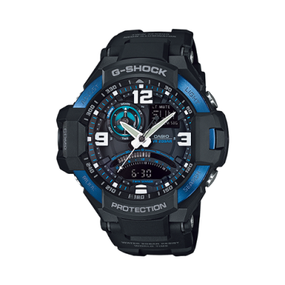 Casio G Shock GA-1000-2BDR Jam Tangan Pria Resin - Blue