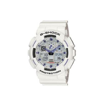 Casio G-Shock GA-100A-7A Resin Band Watch White (Intl)  