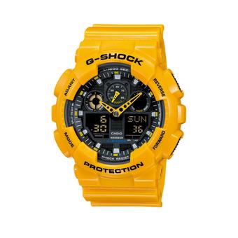 Casio G-Shock GA-100A-9ADR Bumblebee Edition Men's Watch - Yellow  